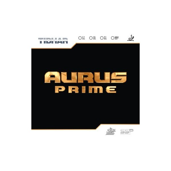 (2.1, Black) - TIBHAR Aurus Prime Table Tennis Rubber