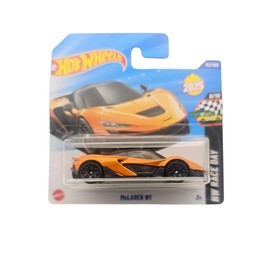 Hot Wheels McLaren W1 Die-Cast Model Car, 2023 Collection, Orange