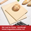 ROCKSHEAT Pizza Stone, Cordierite Pizza Pan for Oven Grill and