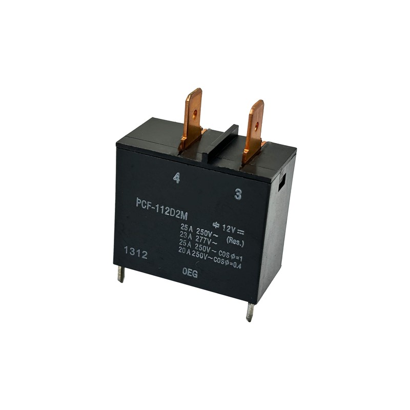 PCF-112D2M 12VDC 25A Power Relay - SPST-NO (Single-Pole Single-Throw Normally