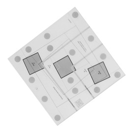 Akozon Wonky Log Cabin Trim Tool - 6/8/10 Inch Quilting Ruler for DIY Sewing, for Log Cabin Projects & Patchwork, Ideal for Quilters and Sewing Enthusiasts (8 Inches)