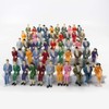 croch 48pcs 1:25 G Scale Model Train Sitting Figures, Assorted