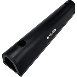 Global Industrial Extruded Rubber Fender Bumper, 24" L x 4-1/4"W x 4" H