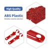 RT-TCZ for Jeep JL Tailgate Hinge Cover Trim Decals Red