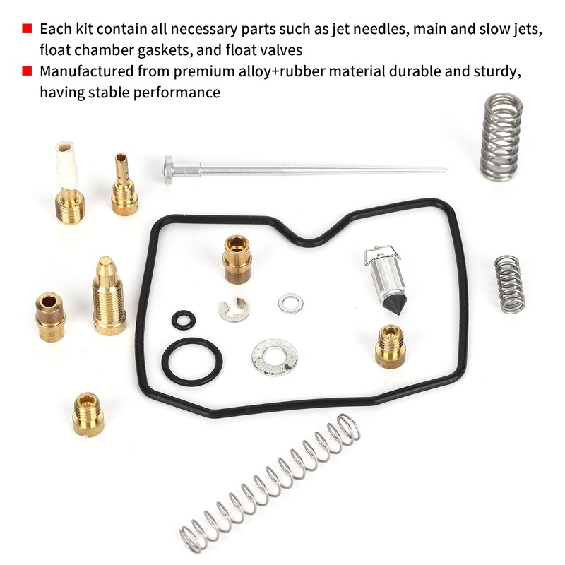 Motorcycle Carburetor Carb Rebuild Kit wfybMCMM733 Fit for Suzuki Eiger