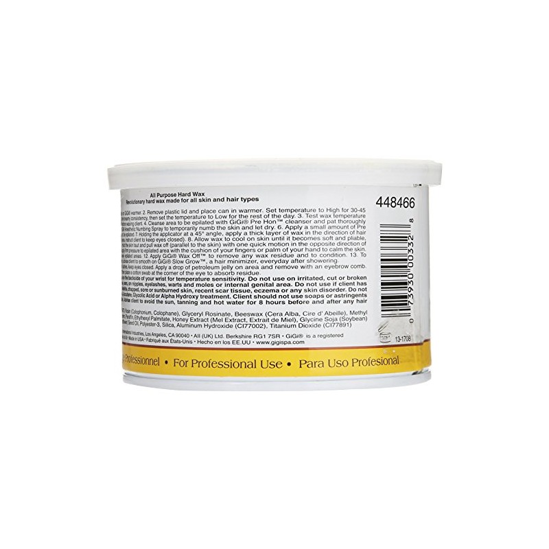 GiGi All Purpose Hard Wax for Hair Removal - DIY