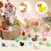 Guiqulai 120 Pcs Mini Resin Ducks, Mini Ducks Mini Resin