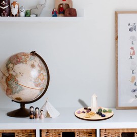 Artibetter Metatrons Cube Crystal Grid Sacred Geometry with Stone Chakra Raw Crystal Dots Mountain Sacred Geometry Wood Energy Grid Altars Supplies