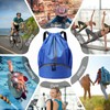 Hoedia Sports Drawstring Backpack - String Swim Gym Bag with