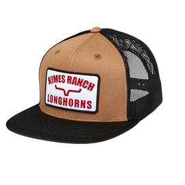 Kimes Ranch LJC Trucker Hat, Ww Brown, One Size