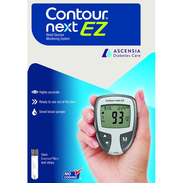 The CONTOUR NEXT EZ Blood Glucose Monitoring System