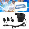 Electric Air Pump Multifunctional Compact Plastic Tire Inflator Portable Air