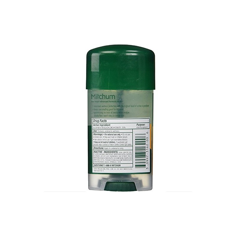 Mitchum Power Gel Anti-Perspirant Deodorant Sport 2.25 oz (Pack of