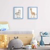 upsimples 8x10 Picture Frame, Display Pictures 5x7 with Mat or