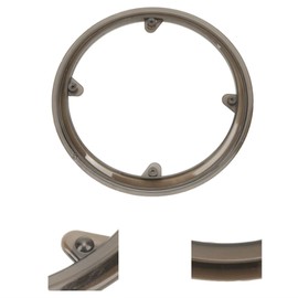 Floatdream Bicycle Chain Wheel Cover, Plastic Bicycle Chainguard Ring, Chain Guard Disc 8 Holes, for 42 Teeth Bicycle Mountain Bike (Brown)