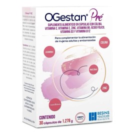 Ogestan Pré Suplemento Alimenticio Caja Capsulas Sabor