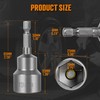 TONDA RV Scissor Jack Socket, Camper Travel Trailer Drill Adapter,