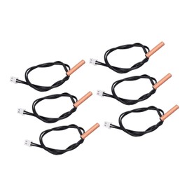 10K Temperature Sensor Probe, Air Conditioner Temperature Sensors, Waterproof, PVC + Copper for Home