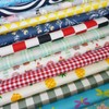 50 x Cotton Patchwork Fabric Squares DIY Fabric Packet for