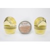 Gifbera Standard Gold Foil Cupcake Liners Wrappers Metallic Baking Cups,
