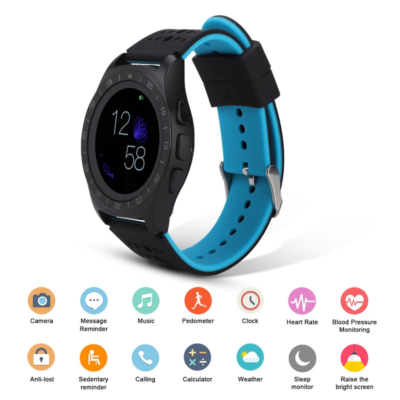 Multifunctional Smart Wristband Touch Screen Smart Heart Rate Monitor Fitness
