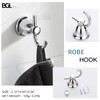 BGL 4-Piece Bathroom Accessory Set Chrome Bathroom Hardware Set 24