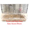 Large 3-Story Acrylic Clear Hamster Palace Cage Habitat Home for