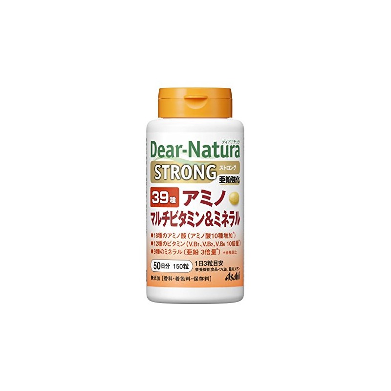 Asahi Group Foods Dear Natura Strong 39 Amino Multivitamin &