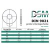 Large Washers DIN 9021 / ISO 7093 Standard, Stainless Steel