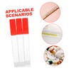 CAXUSD 10pcs Thermometer Storage Holder Reusable Tubes for Thermometer Protection