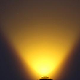 CARLITS Eagle Eye LED Bulbs 10-Pack Ultra thin Bumper DRL Fog Lights Motorcycle Light Daytime Running DRL Tail Backup Light Car Motor Marker Lights LED 12V (Black Case, Yellow)