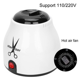 100W Nail Art Tools Cleaning Machine with Quartz Beads High Temperature Cleaning for Comprehensive Nail Tool Manicure Cleaning Tool