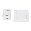 Wireless Light Switch Receiver Kit Self Generating Kinetic Energy Remote