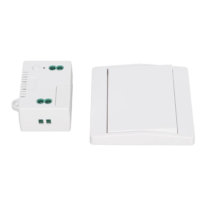 Wireless Light Switch Receiver Kit Self Generating Kinetic Energy Remote