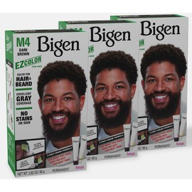 M4 Bigen EZ Color for Men Dark Brown - 3 Pack