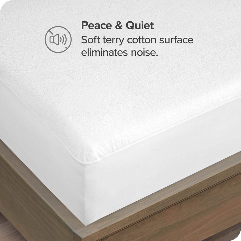 Bare Home Single Size Mattress Protector - 90x190 cm -