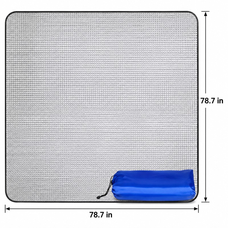 Portable Camping Foam Mat for Outdoor Use – Lightweight Aluminum