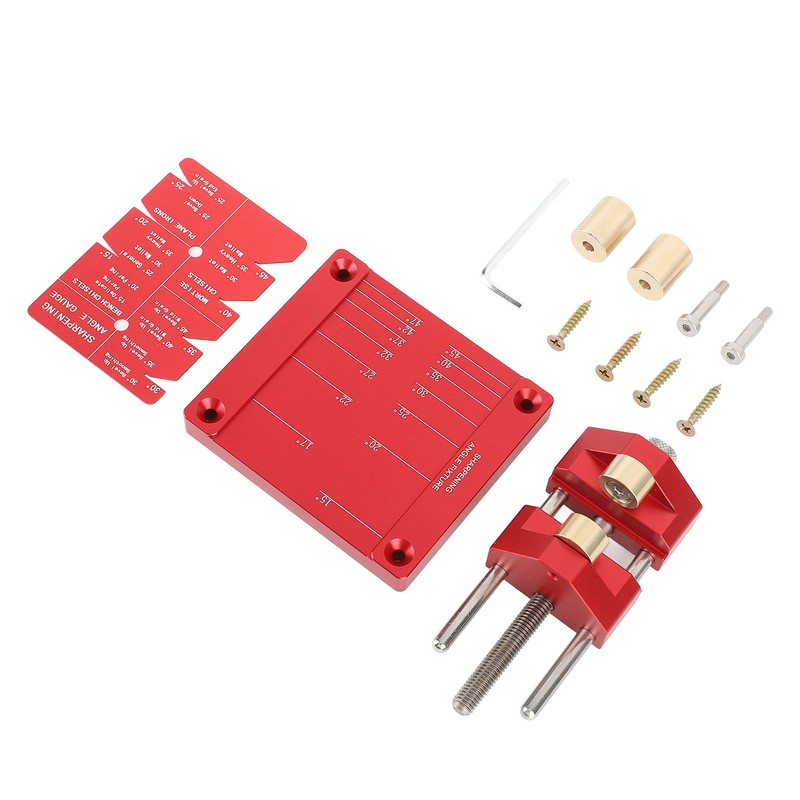Honing Guide System Chisel Sharpening Guide Jig Kit Stainless Steel
