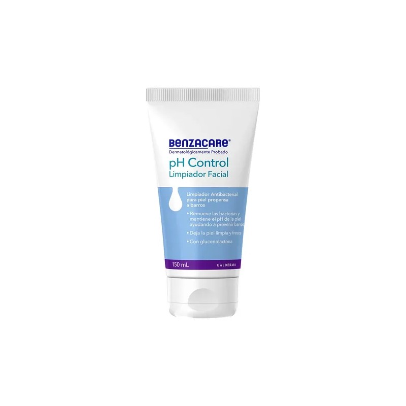 Limpiador Facial Benzacare Ph Control Antiacné 150 Ml Grasa Día/noche