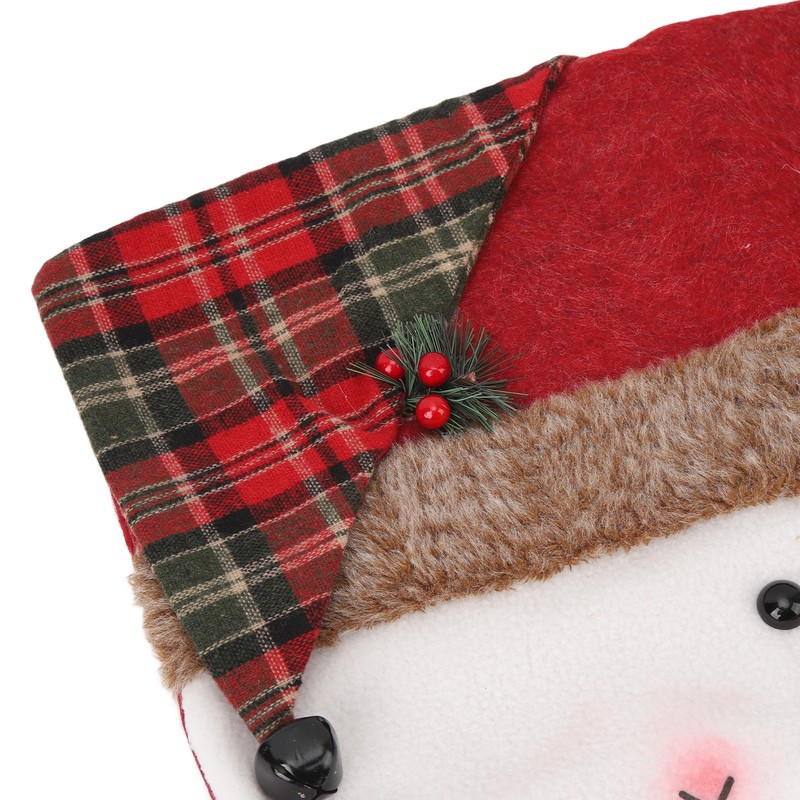 Xmas Dinner Chair Back Covers Easy To Install Soft Anti