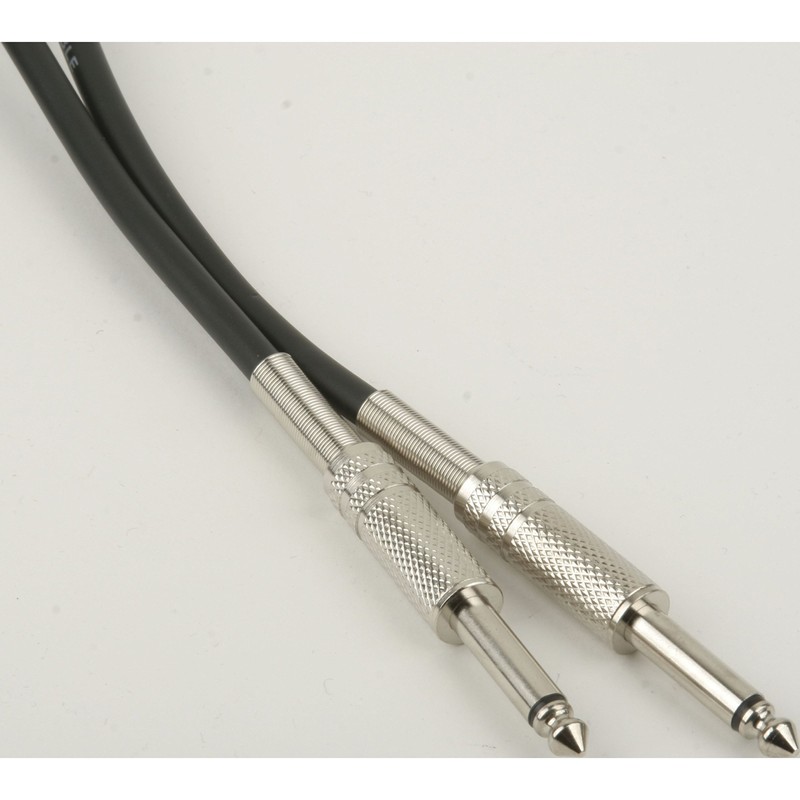 Klinke-Klinke Kabel Mono, 6,3mm, 6m