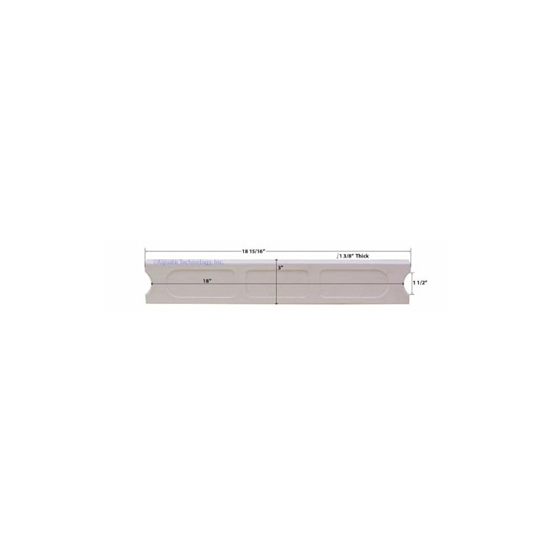 S.R. Smith- Ladder Step, High-Impact Plastic Vertical, 18 Inch Center