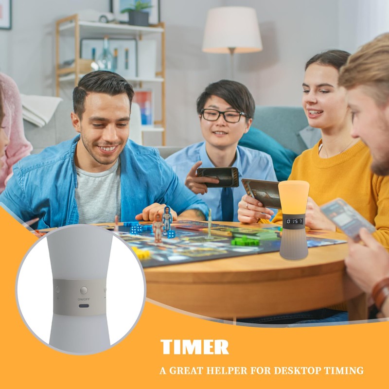 Adjustable Meditation Timer Cube with 1-99 Minute Presets | Visual