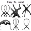 Wig Stand, Wig Head, Portable Wig Holder Wig Head Stand