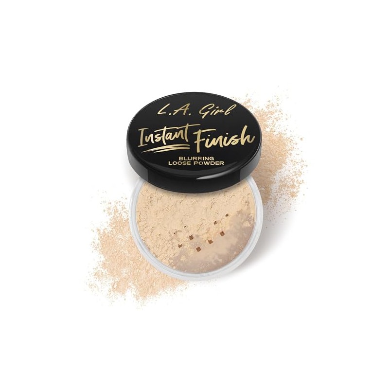 L.A. Girl Instant Finish Blurring Loose Powder, Light GLP730