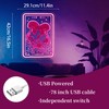 Whfobfe Skeleton Lover Neon Sign Led Neon Lights Neon Signs