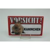 Rabbits – Animal Warning Sign – Caution Animal Warning Sign