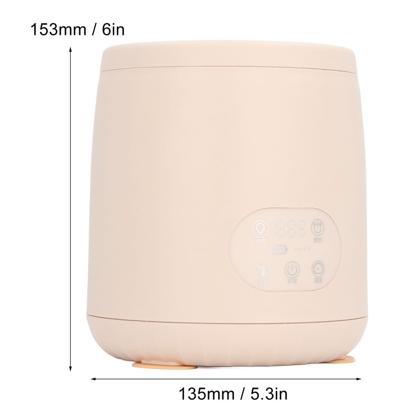 Automatic Baby Milk Bottle Shaker Heating 5 Levels Timing 360
