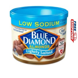 Blue Diamond Almonds Lightly Salted Low Sodium 6 Ounce