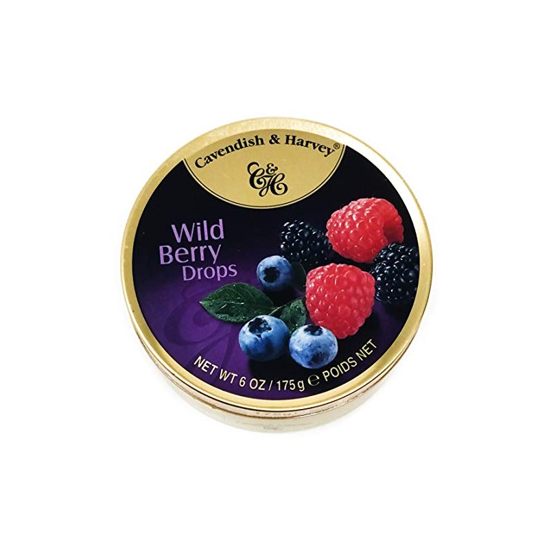 Cavendish & Harvey | Wild Berry Hard Candy Drops |